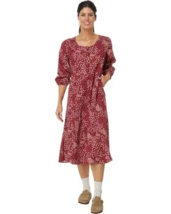 Toad&Co Manzana Paneled Midi Long Sleeve Dress | Dresses