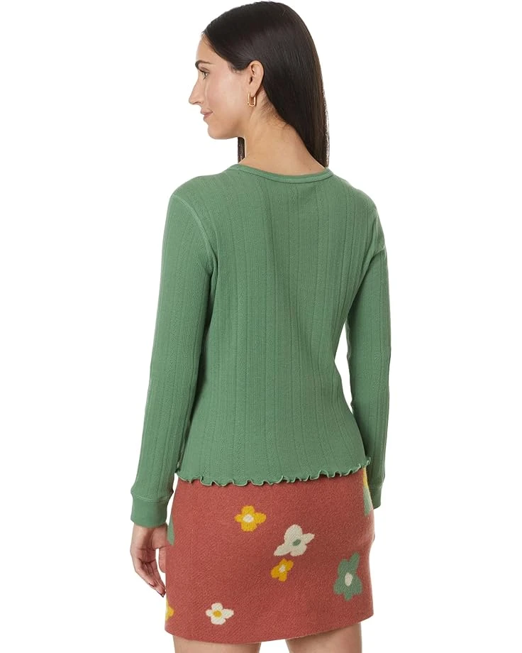 Toad&Co Foothill Pointelle Long Sleeve Crew II | Shirts & Tops - Image 2