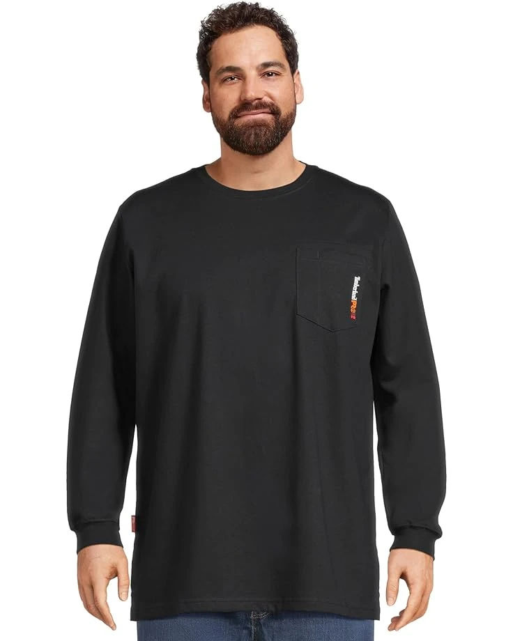 Timberland PRO FR Cotton Core Long-Sleeve Pocket T-Shirt | Shirts & Tops - Image 7