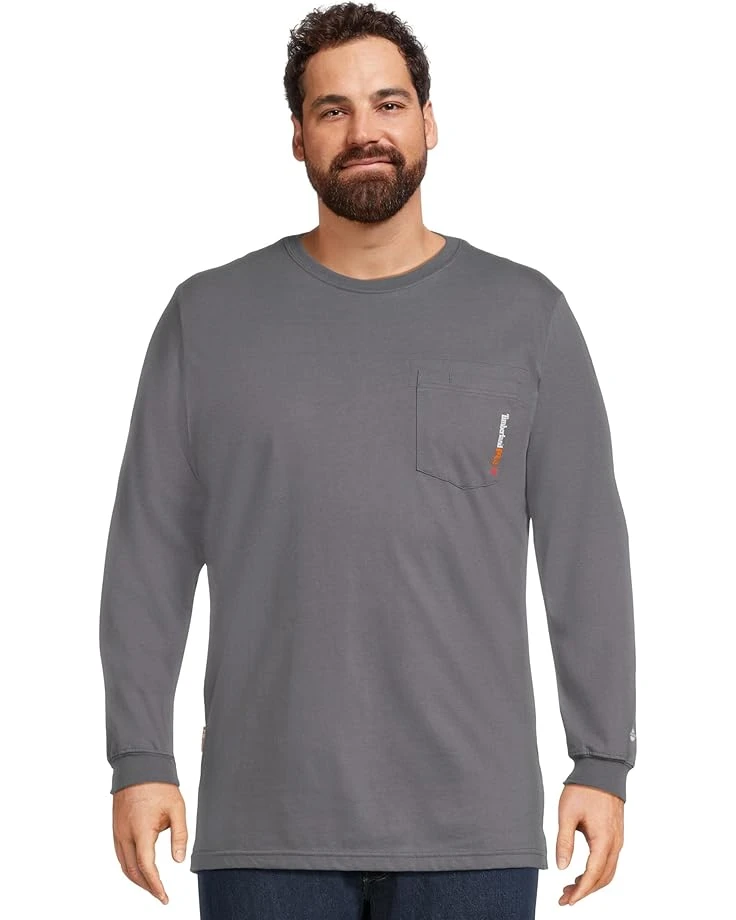 Timberland PRO FR Cotton Core Long-Sleeve Pocket T-Shirt | Shirts & Tops - Image 6