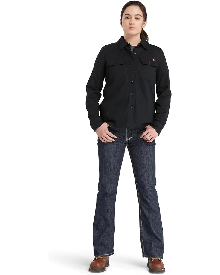Timberland PRO FR Cotton Core Button Front Shirt | Shirts & Tops - Image 4