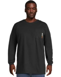 Timberland PRO FR Cotton Core Long-Sleeve Pocket T-Shirt | Shirts & Tops
