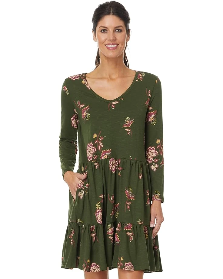 Toad&Co Marley Tiered Long Sleeve Dress | Dresses - Image 6