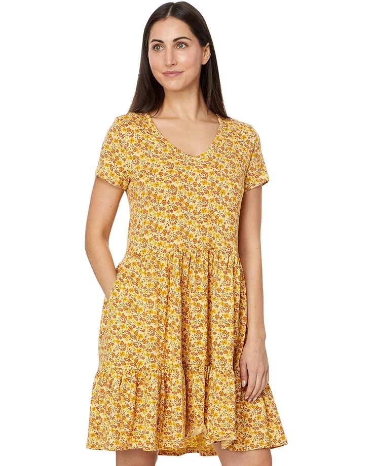 Toad&Co Marley Tiered Short Sleeve Dress | Dresses - Image 3